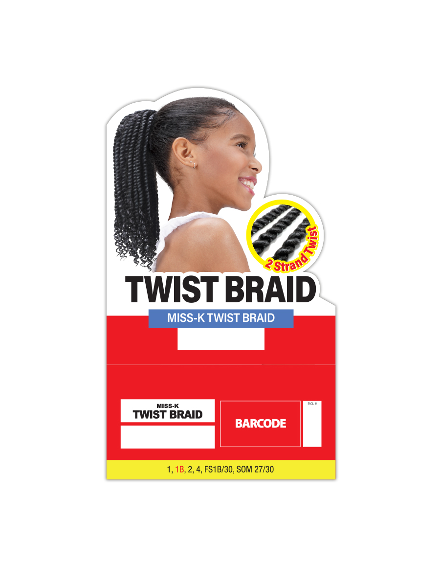 Alternative view of MISS-K TWIST BRAID