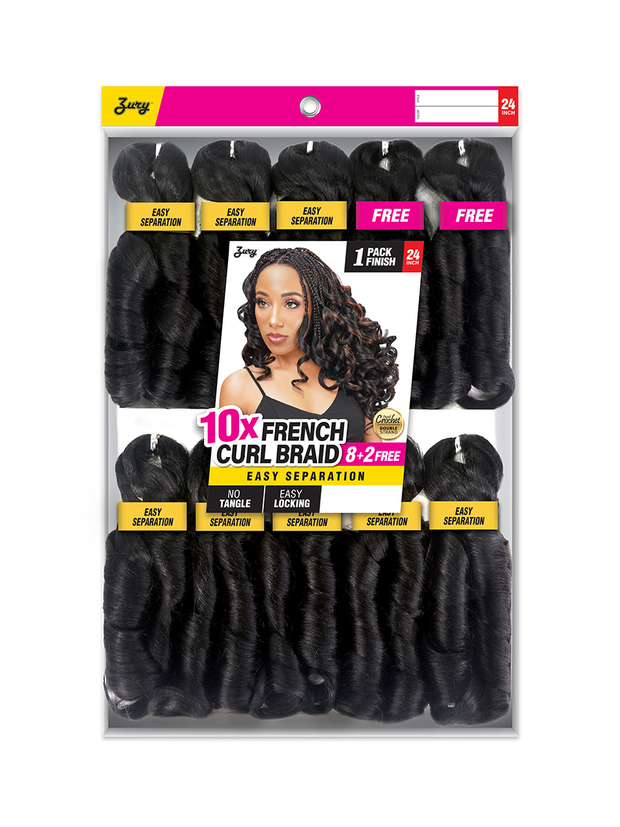 FRENCH CURL BRAID 10X